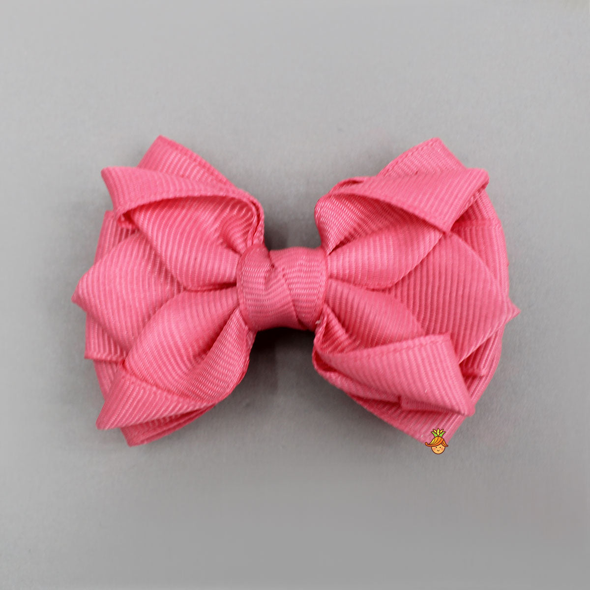 Knot Detailed Handmade Bow Hair Clip
