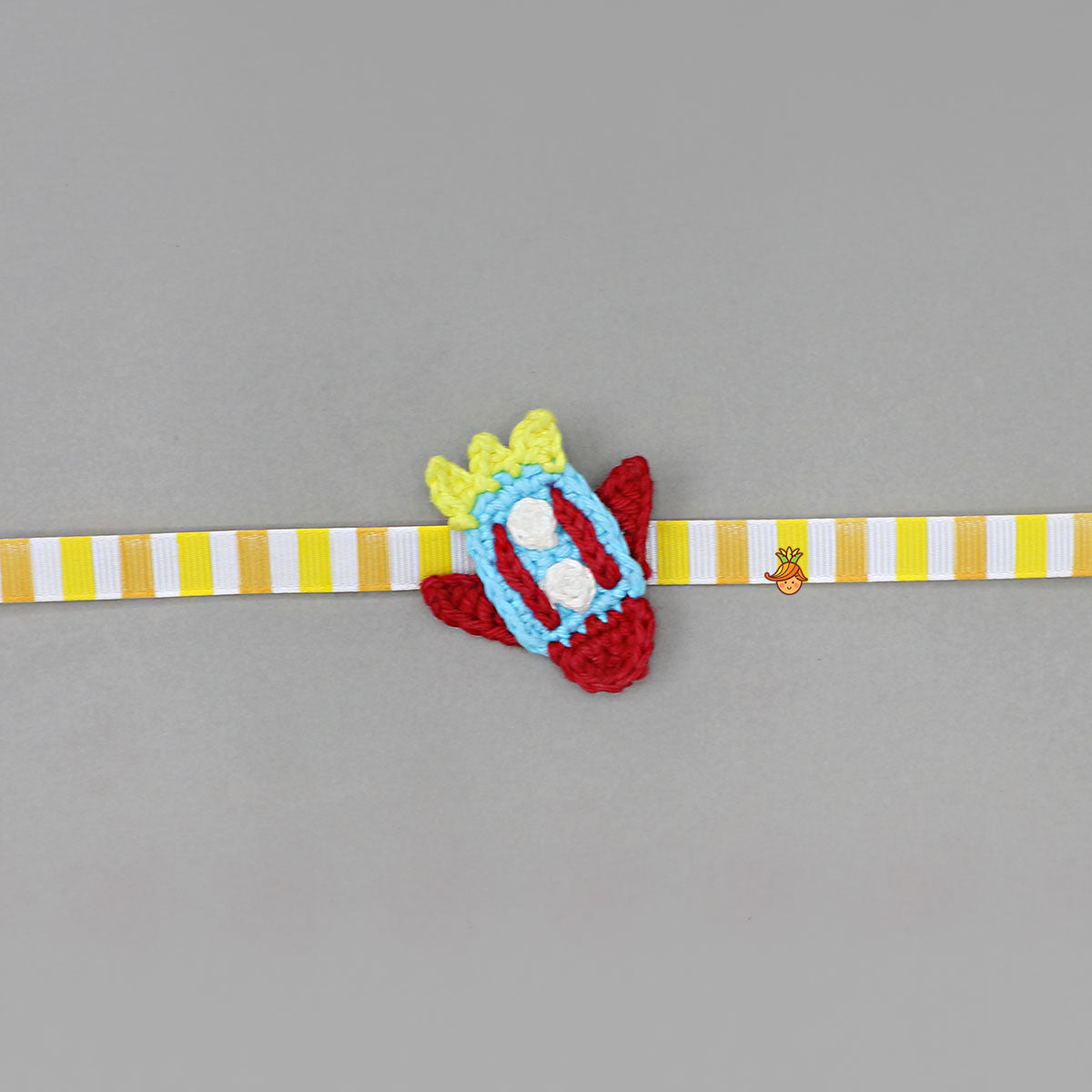 Crochet Rocket Rakhi
