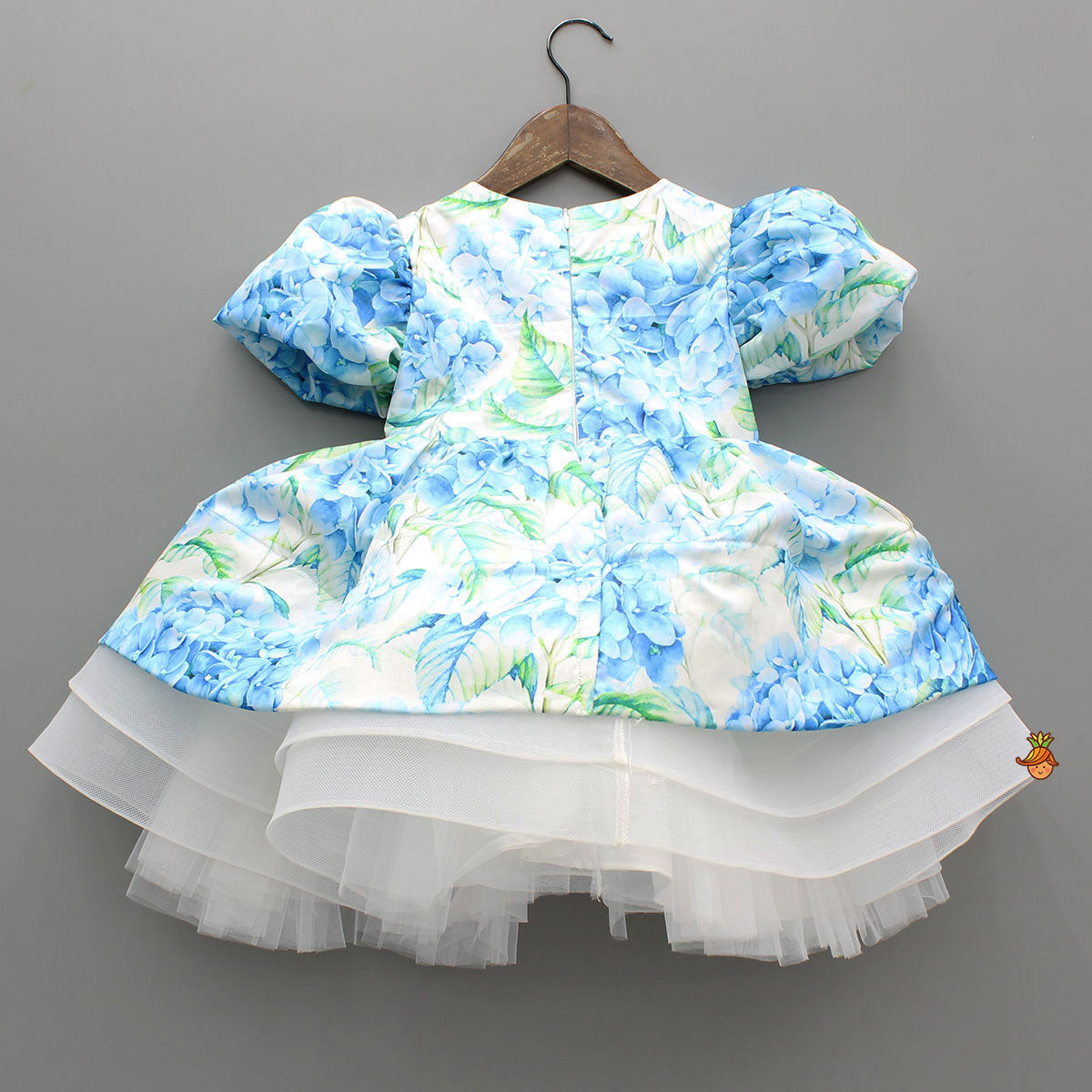 Princess Layered Floral Print Dress