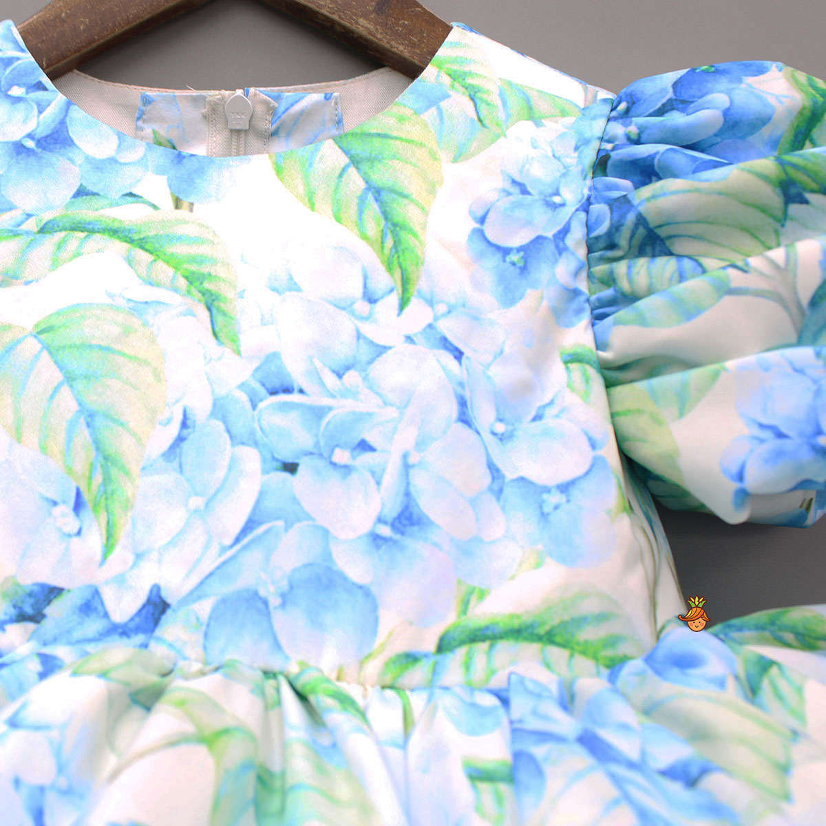 Princess Layered Floral Print Dress