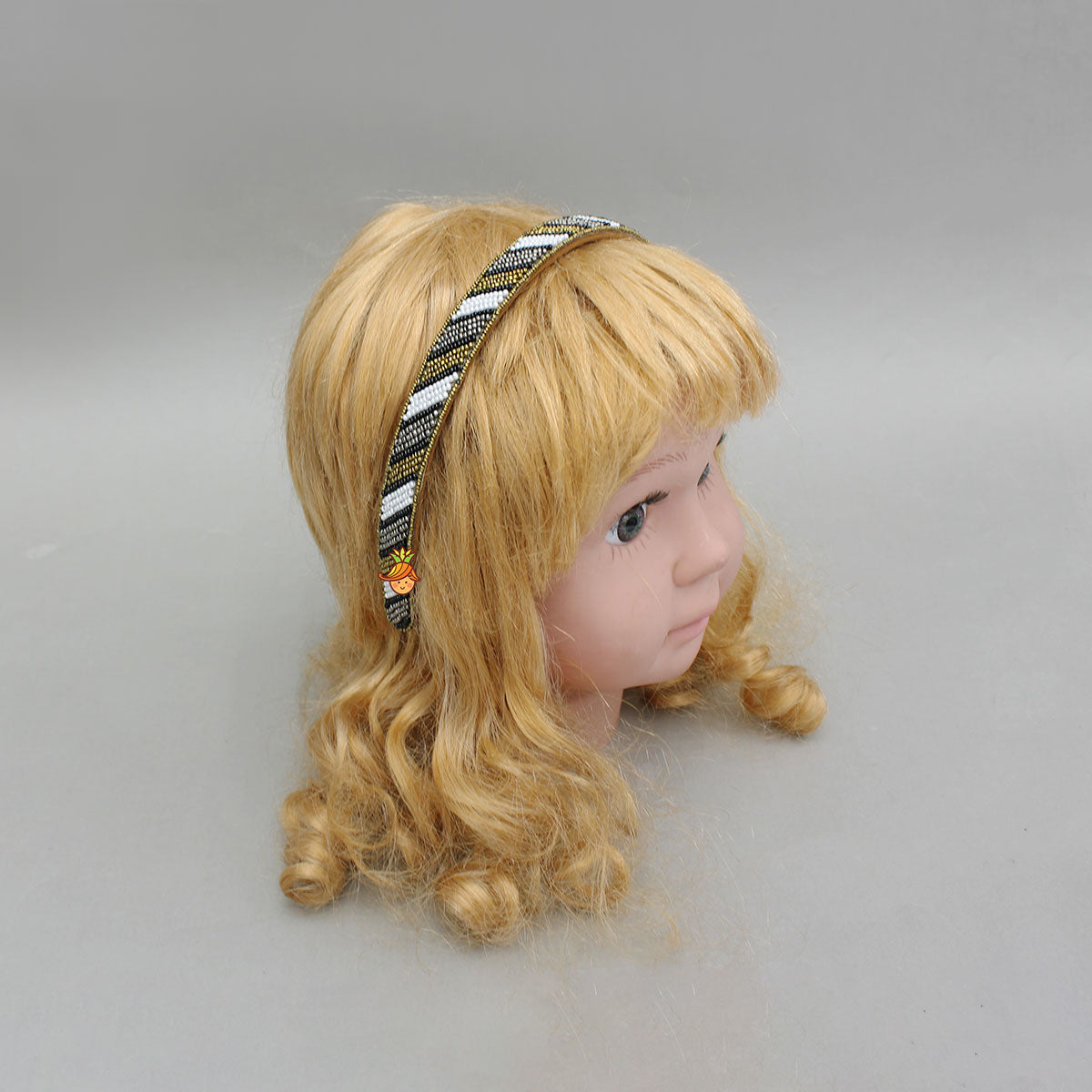 Charming Multicolour Beaded Hairband