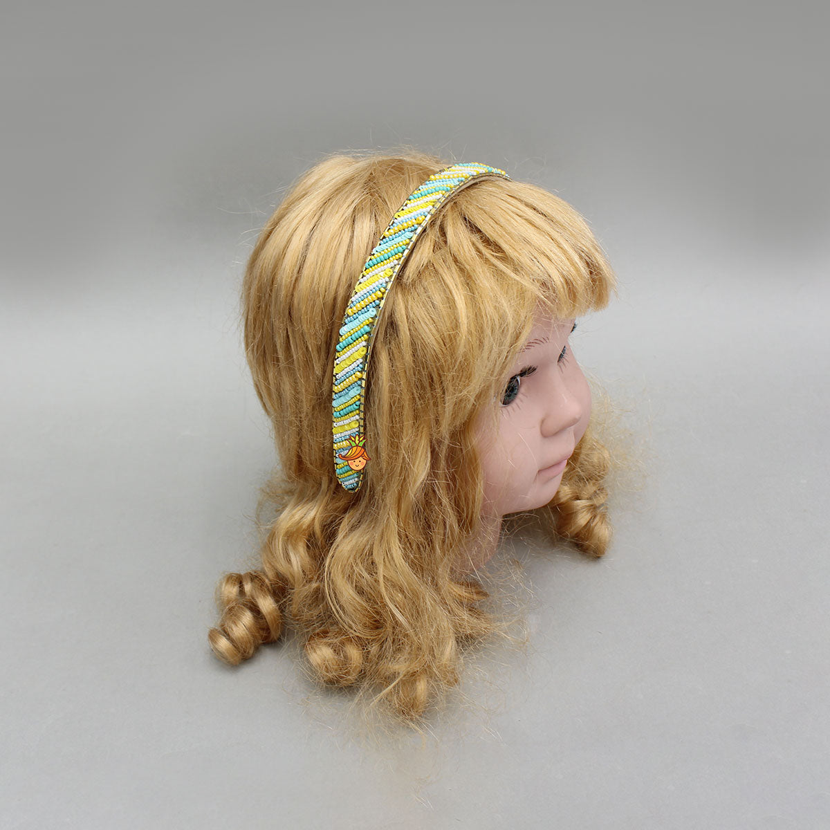 Multicolour Sequin Hand Embroidered Beaded Hairband