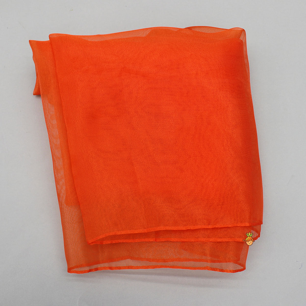 Orange Strappy Kurti With Palazzo And Dupatta