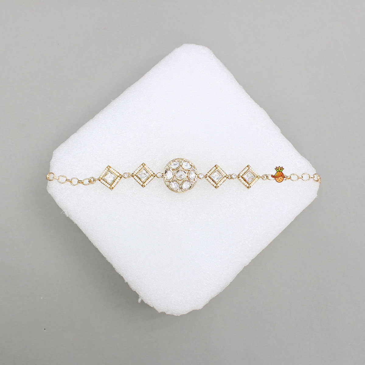 Beads Embellished Adjustable Bracelet
