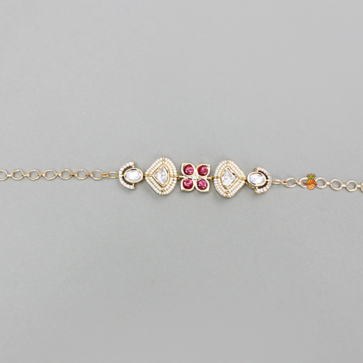 Beautiful Beads Embellished Adjustable Bracelet