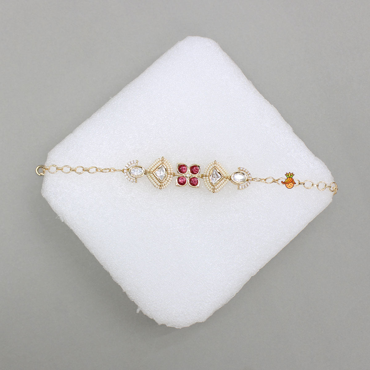 Beautiful Beads Embellished Adjustable Bracelet