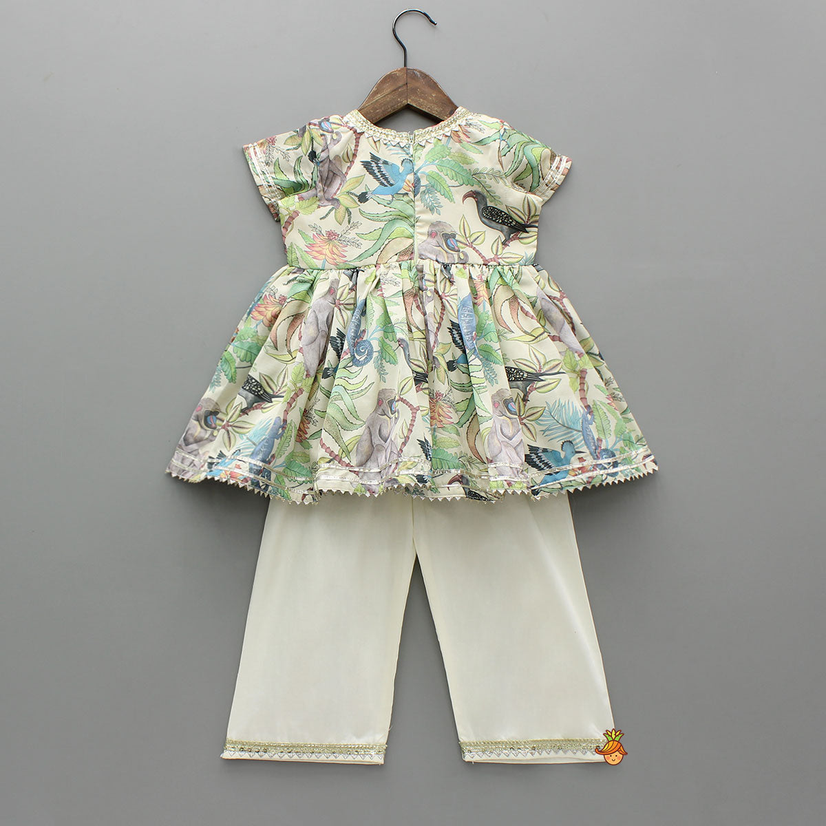 Digital Tropical Printed Kurti With Pant