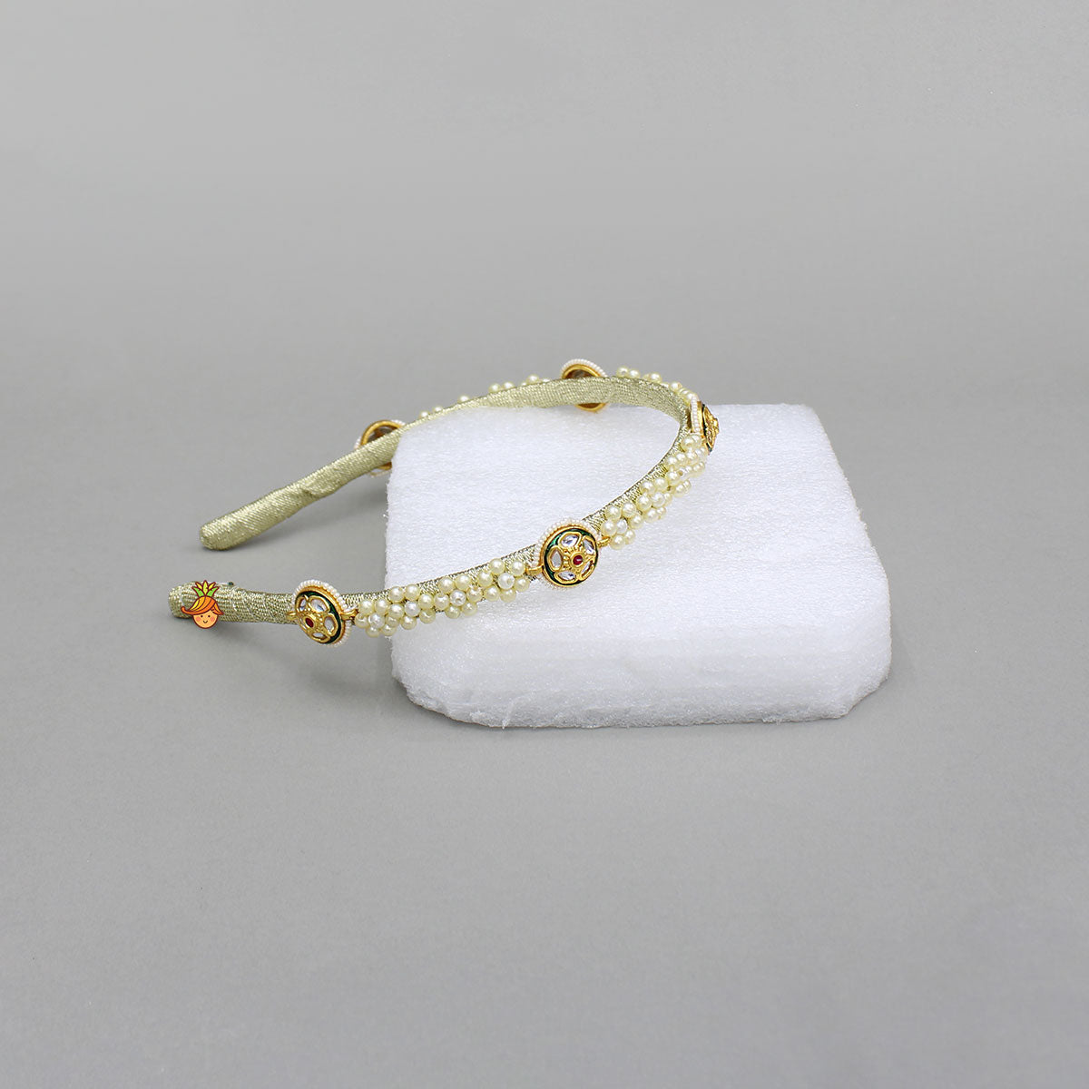 Ethnic Floral Embellished Hair Band