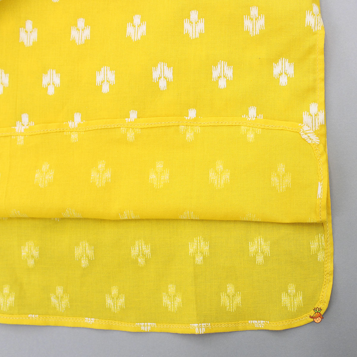 Yellow Stylish Kurta With White Dhoti