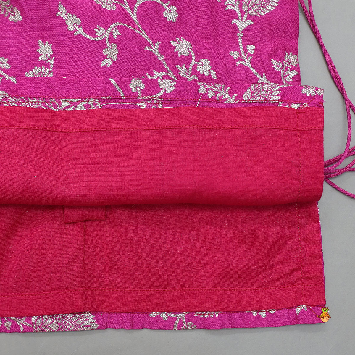 Gorgeous Pink Halter Neck Embroidered Kurti With Sharara And Dupatta