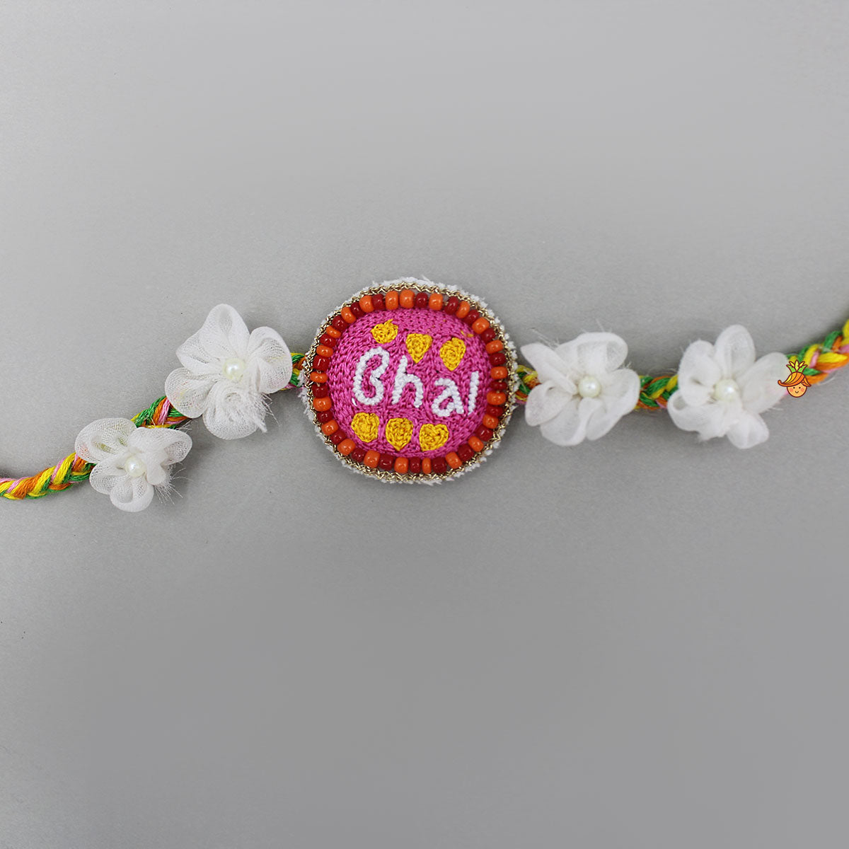 Multicolour Braided Rakhi