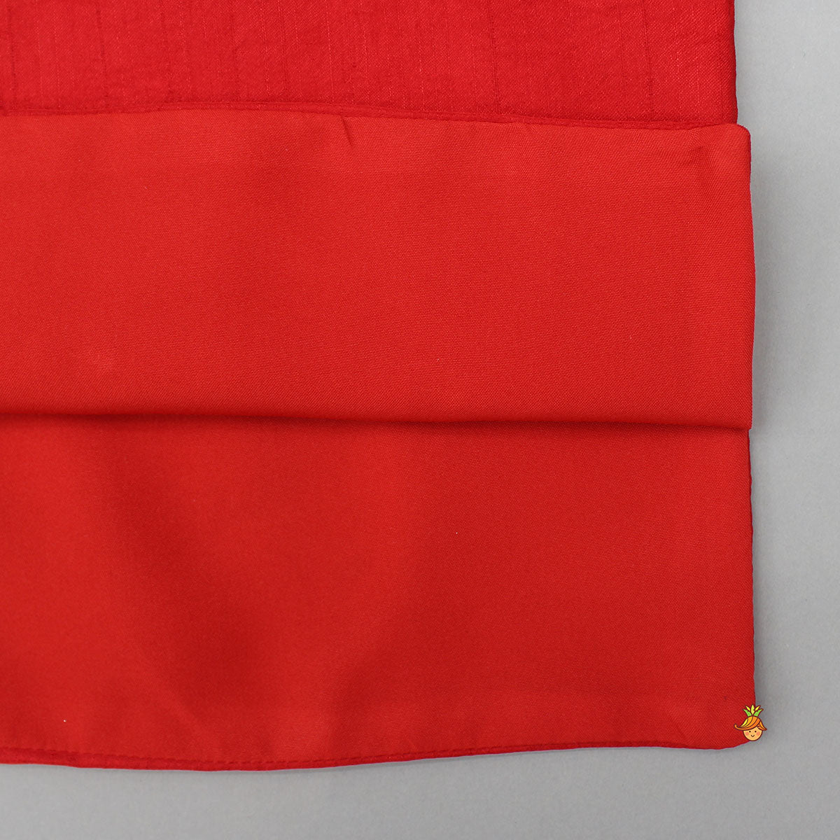Red Sequin Embroidered Beaded Kurta With Pyjama