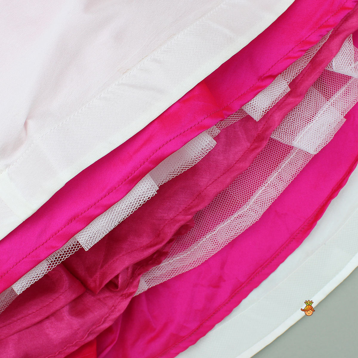 Pink Embroidered Top With Stylish Lehenga And Dupatta