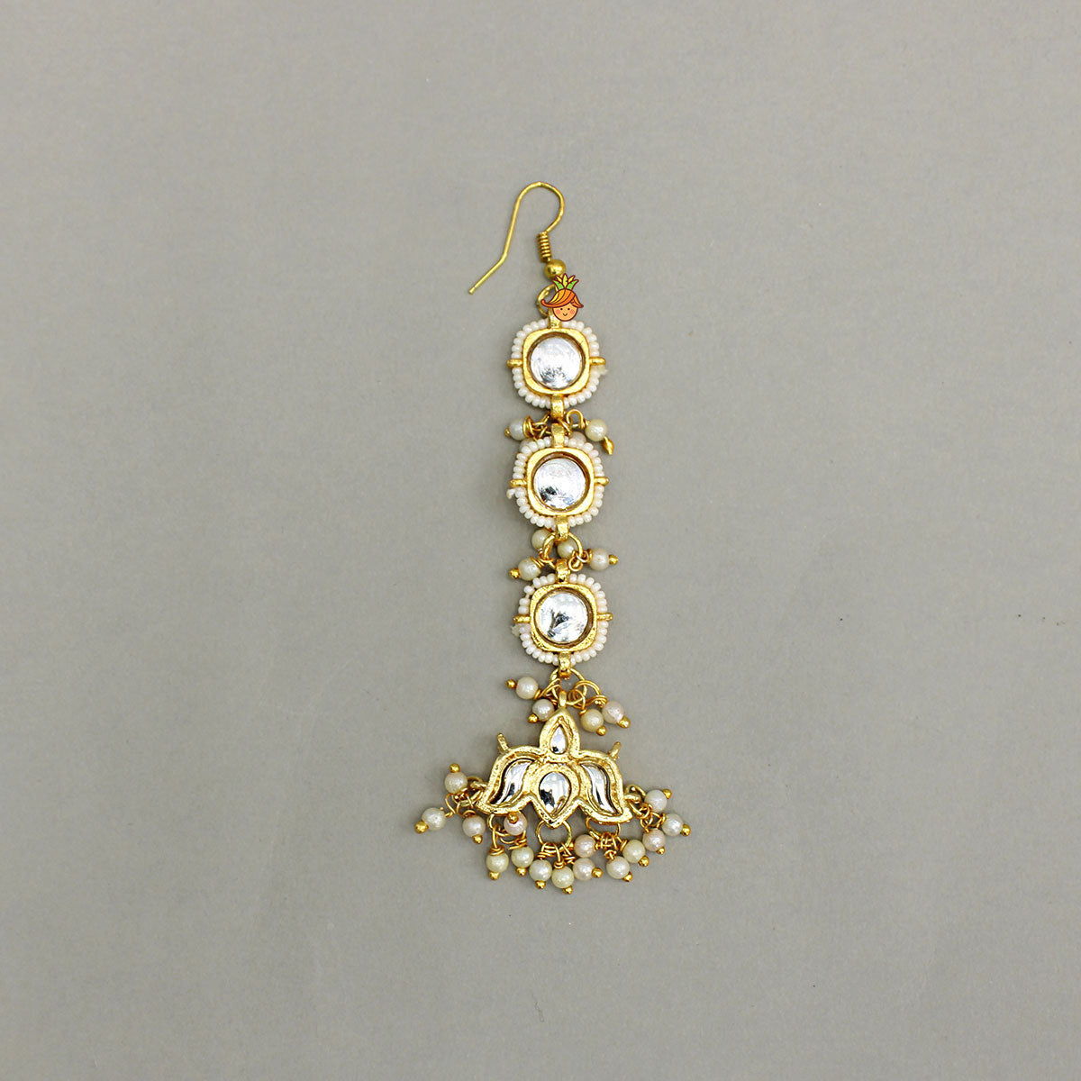Ethnic Artificial Stones Embellished Maang Tikka