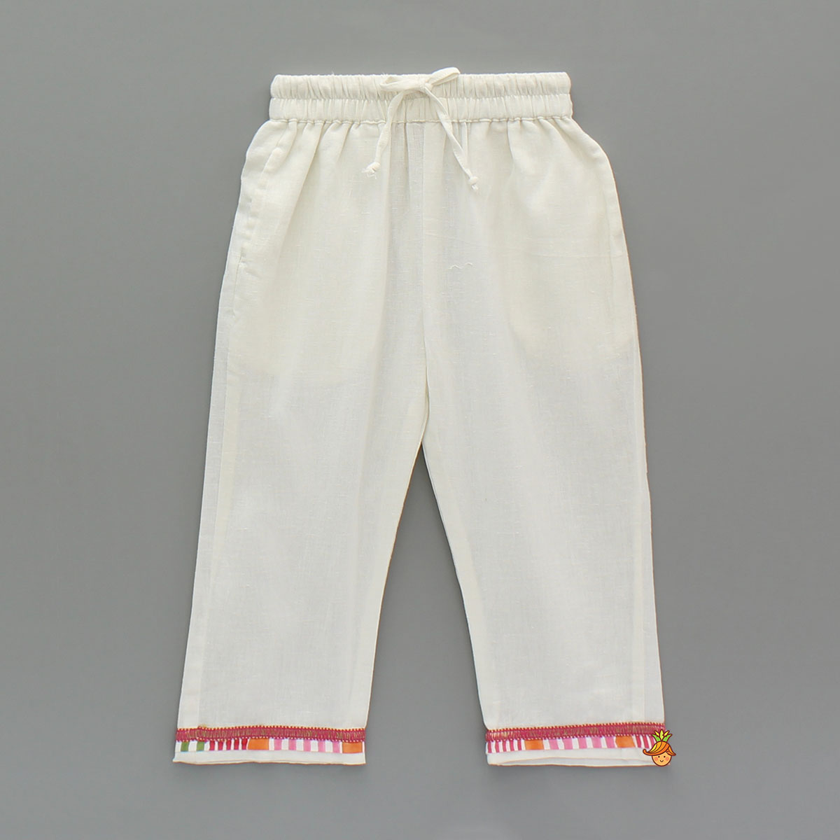 Ethnic Angrakha Style Kurti And Pant