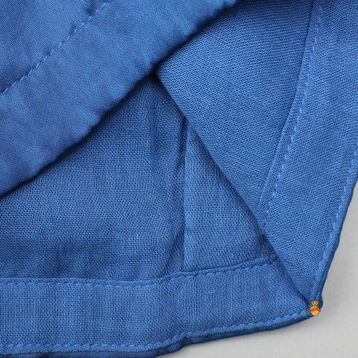Blue Cape Style Top With Matching Palazzo