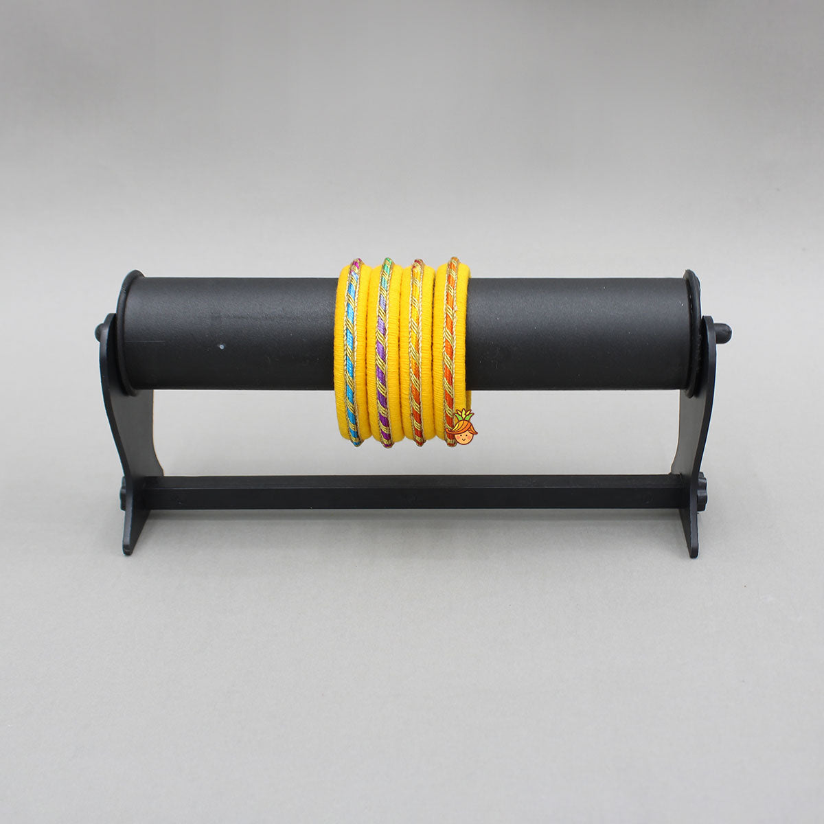 Beautiful Yellow Thread Bangles