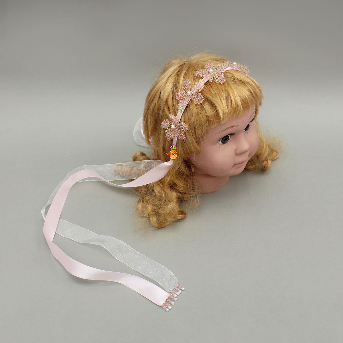 Pink Ribbon Hair Band
