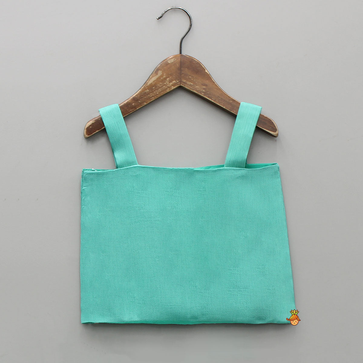 Blue vest Style Top With Matching Palazzo