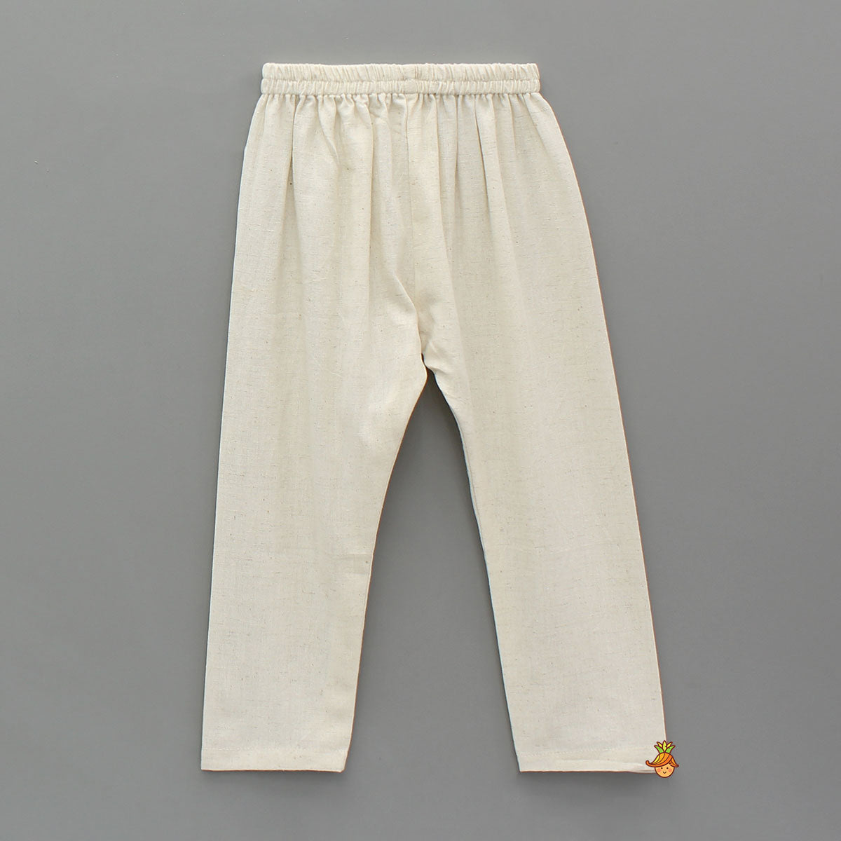 Pin Tuck Detailed Cotton Printed Kurta And Pyjama