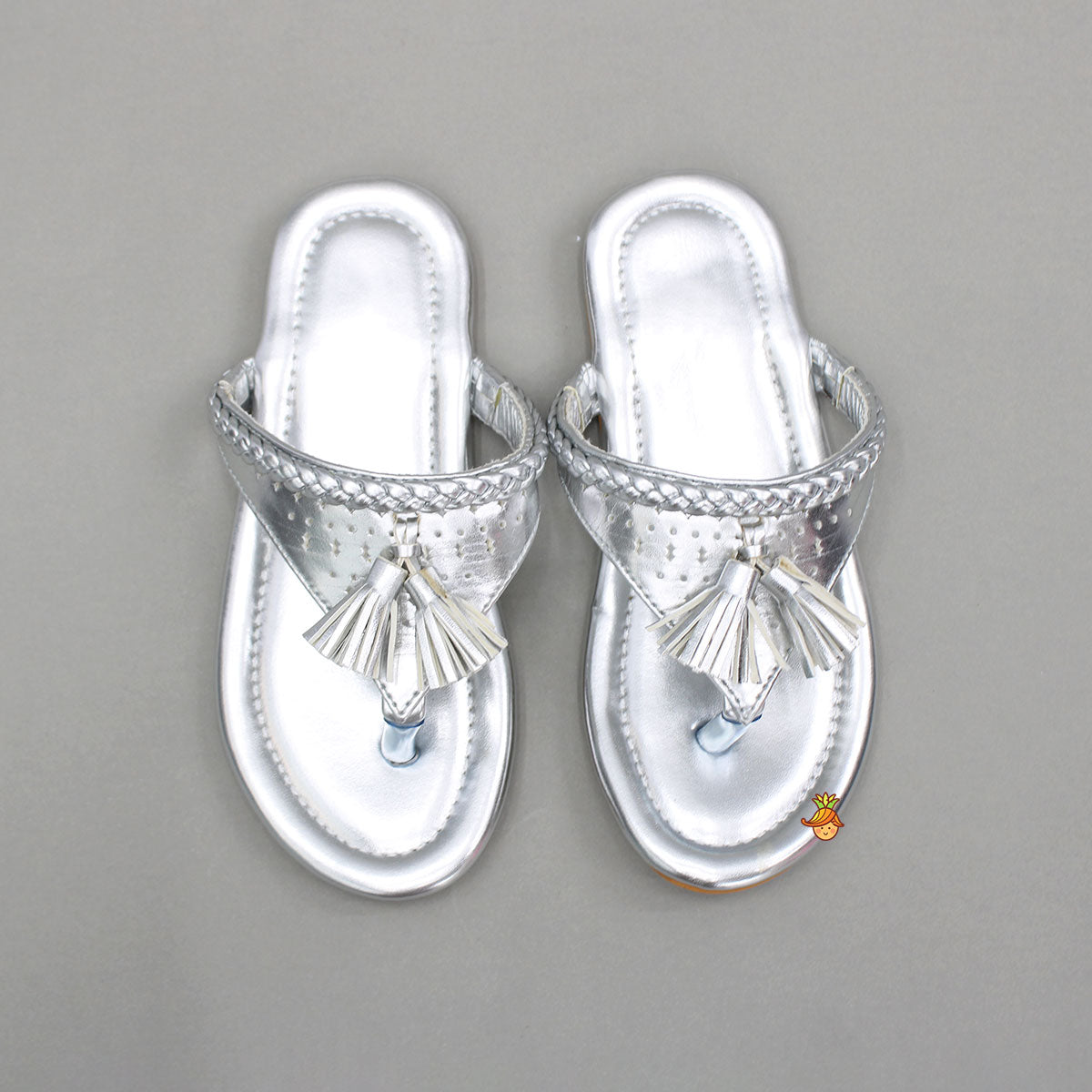 Elegant Braid Detailed Ethnic Flats
