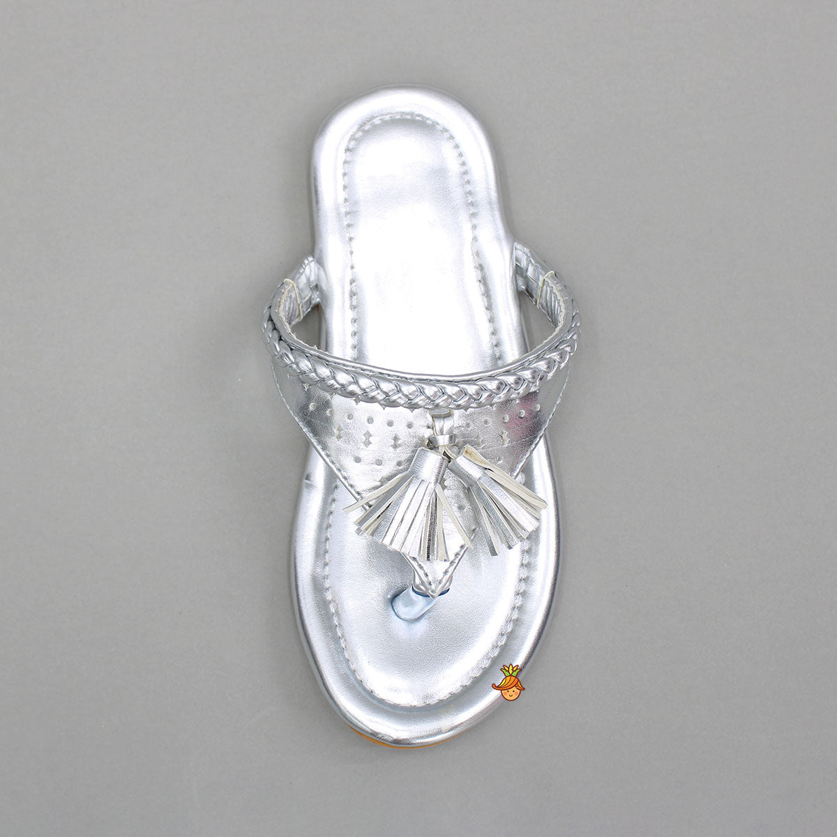 Elegant Braid Detailed Ethnic Flats