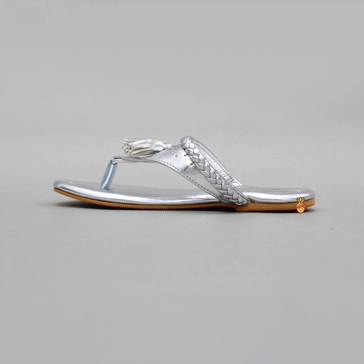 Elegant Braid Detailed Ethnic Flats
