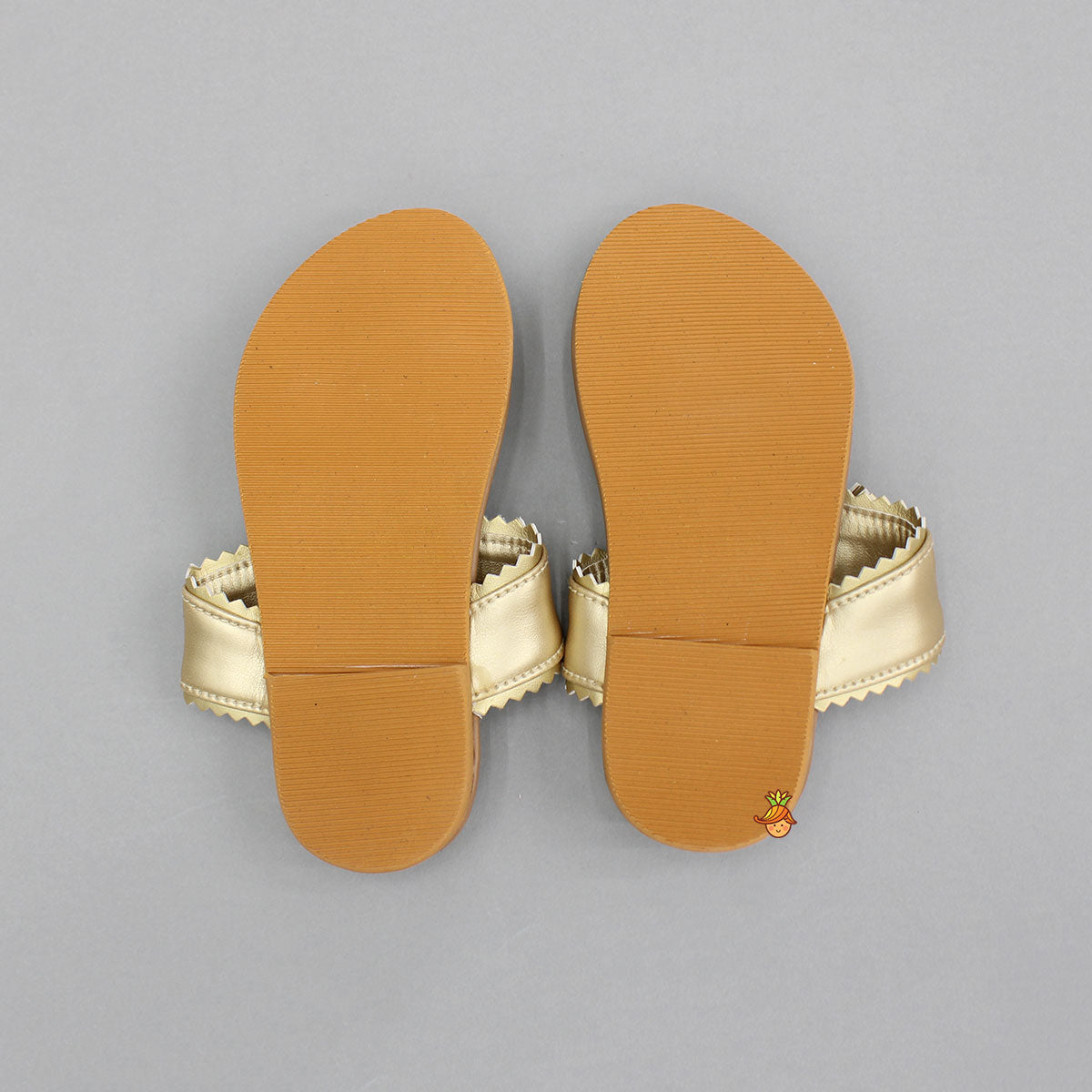 Ethnic Braid Detailed Kolhapuri Flats