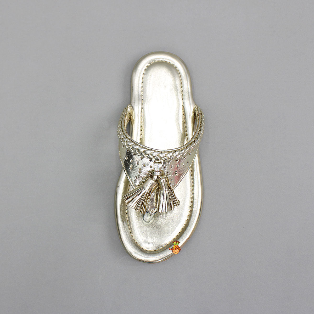 Pretty Braid Detailed Ethnic Flats