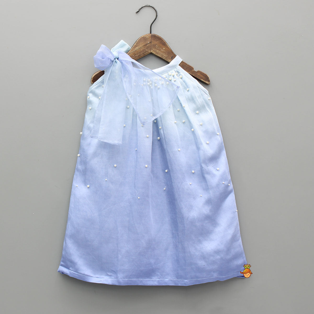 Blue Ombre Kurti With Matching Pant