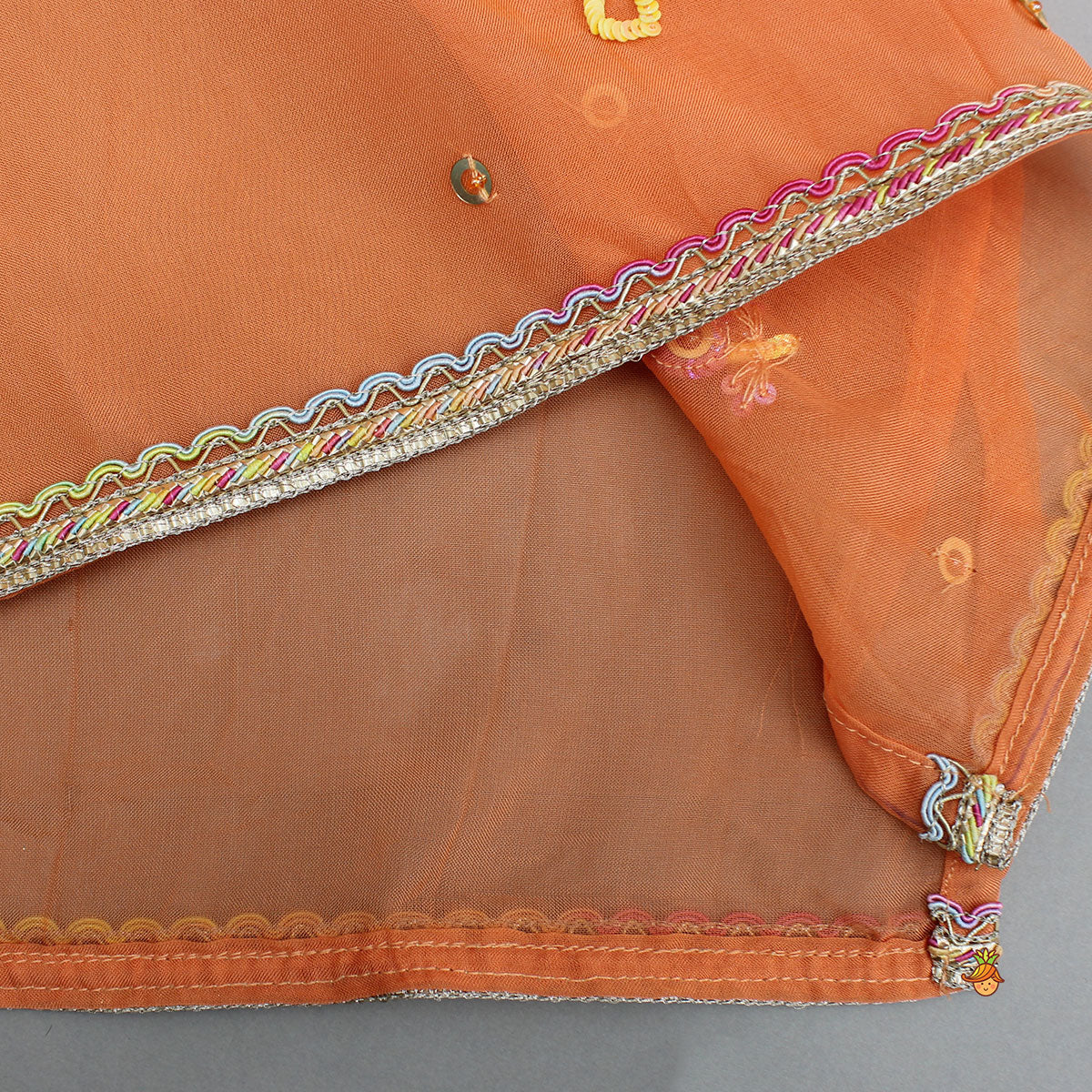 Sleeveless Top With Embroidered Kurti And Palazzo