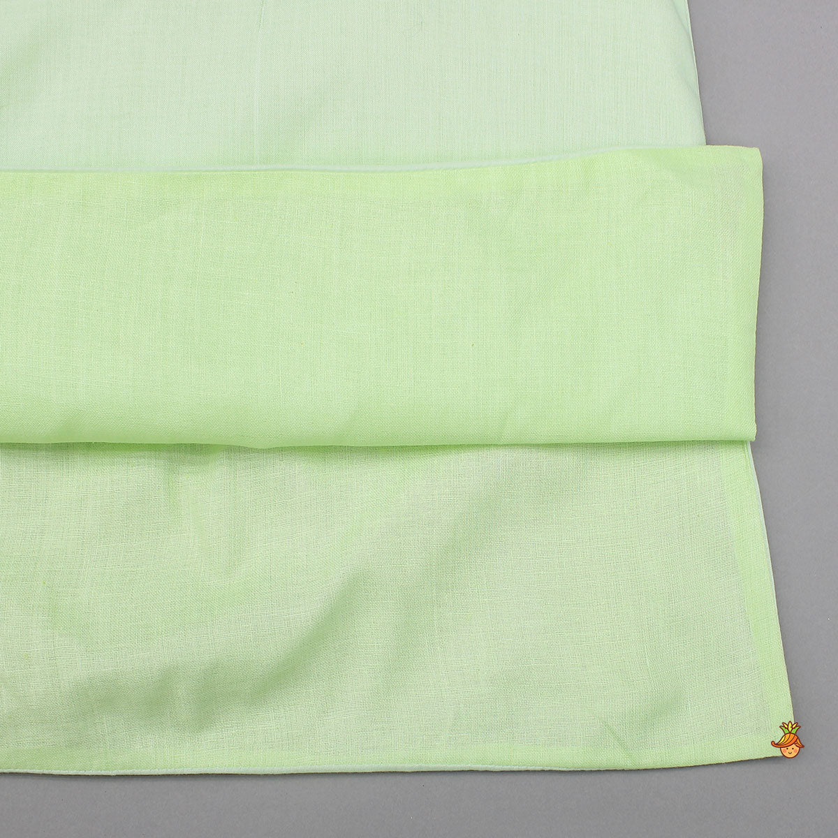 Ethnic Kurta With Faux Mirror Work Jacket And Pyjama