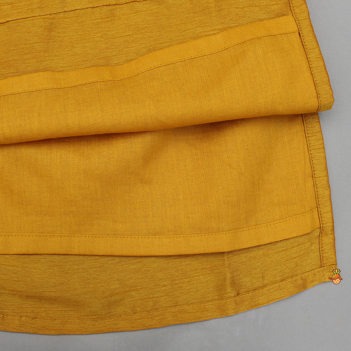 Ethnic Kurta With Front Open Embroidered Jacket And Pyjama