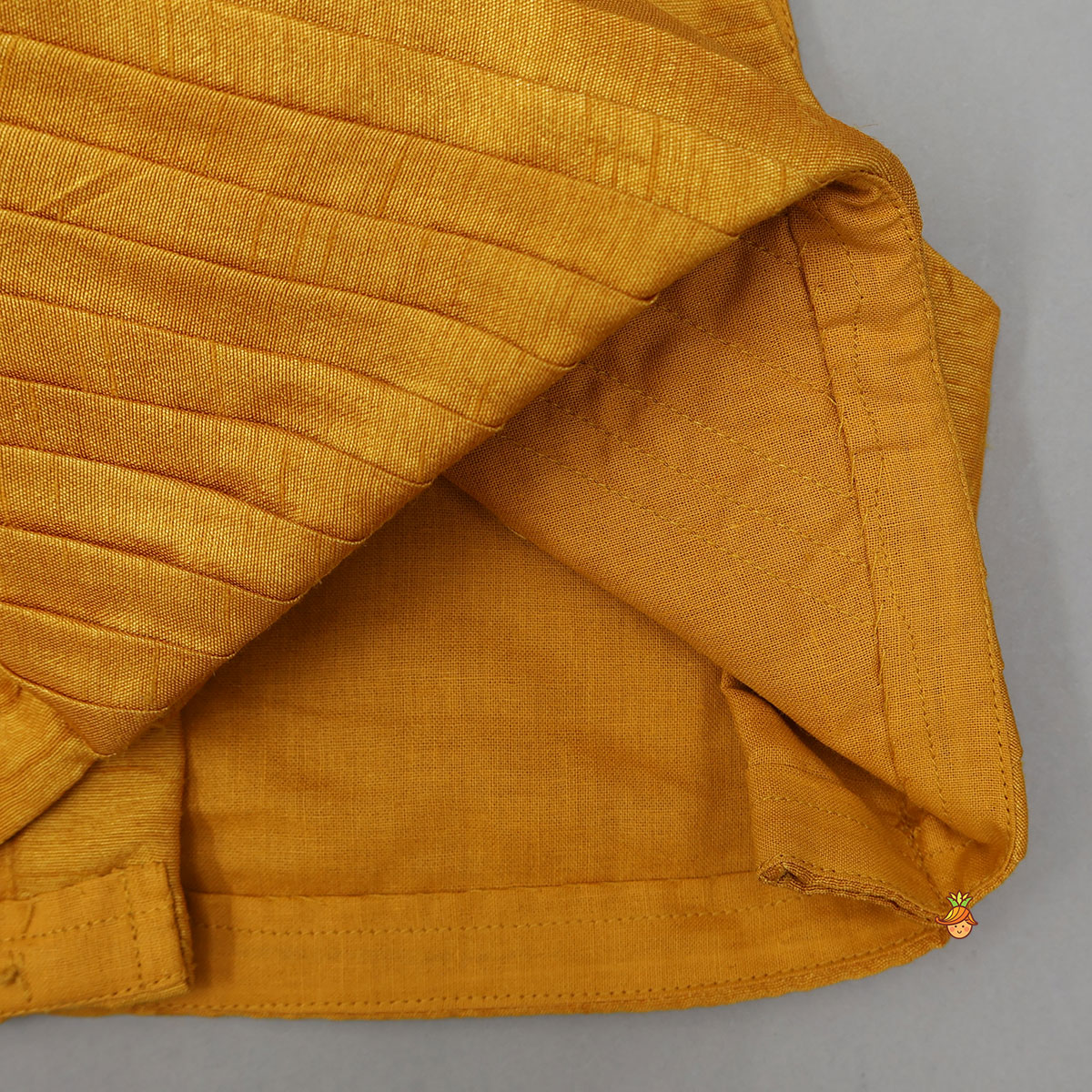 Sequins Embroidered Pleat Detailed Top With Tulle Lehenga And Dupatta