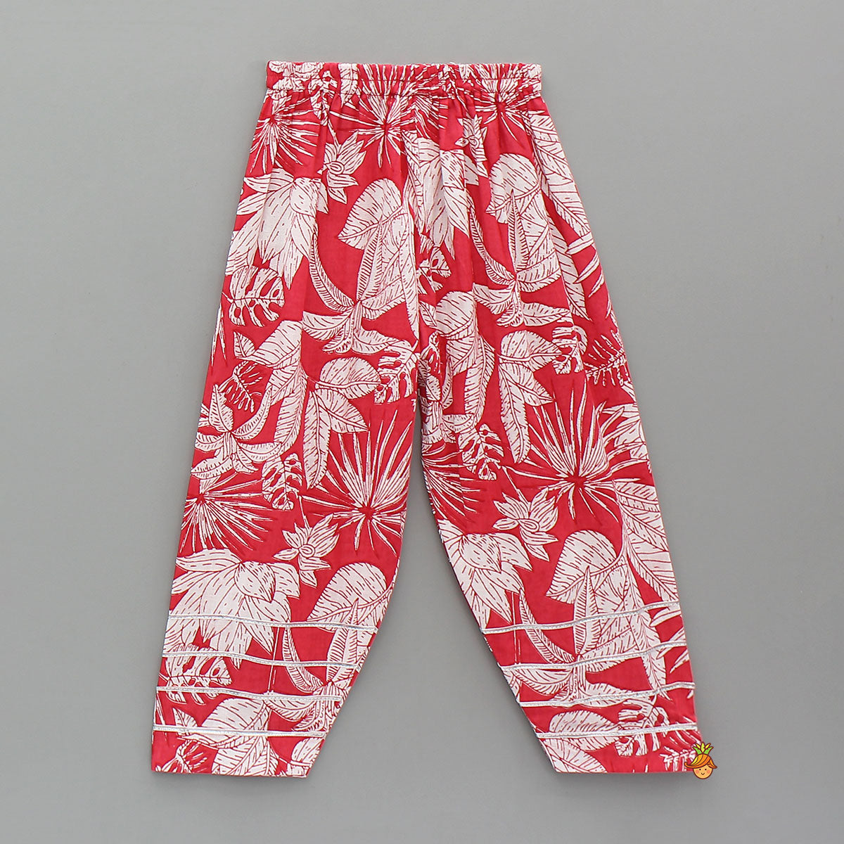 Flared Sleeves Printed Kurti And Pant