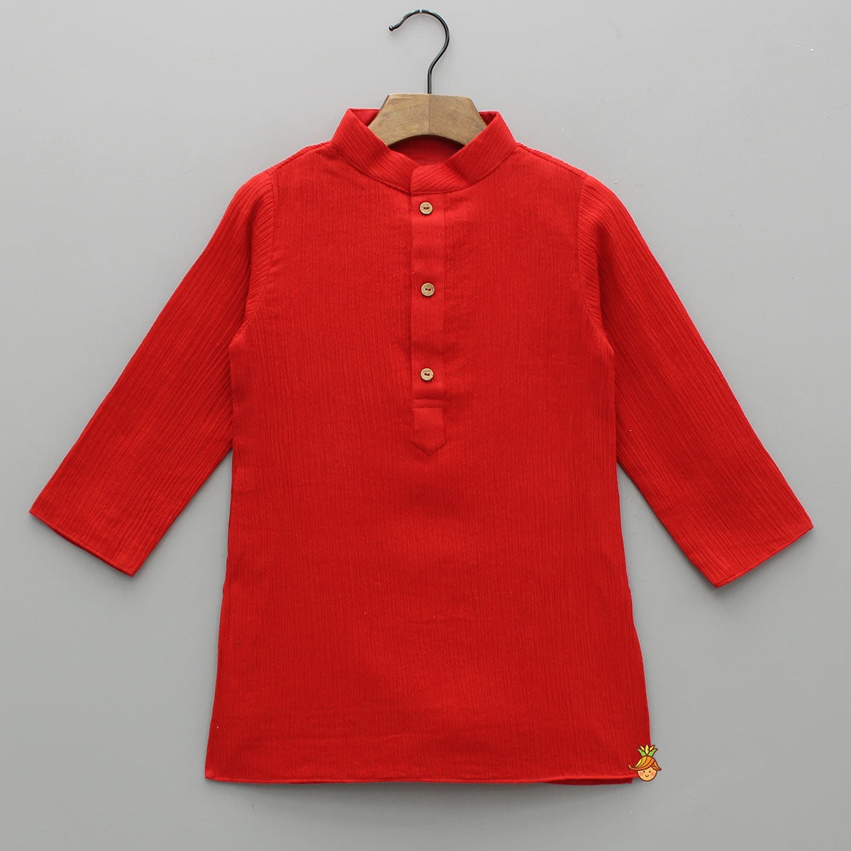 Ethnic Kurta With Embroidered Asymmetric Jacket And Pyjama