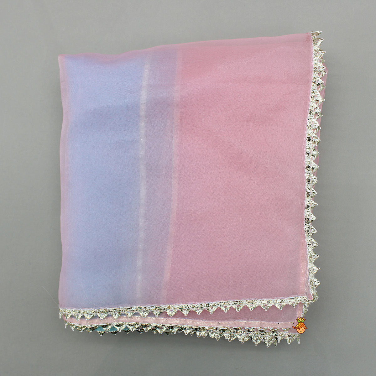 Elegant Strappy Top With Embellished Kurti And Ruffled Sharara With Dupatta