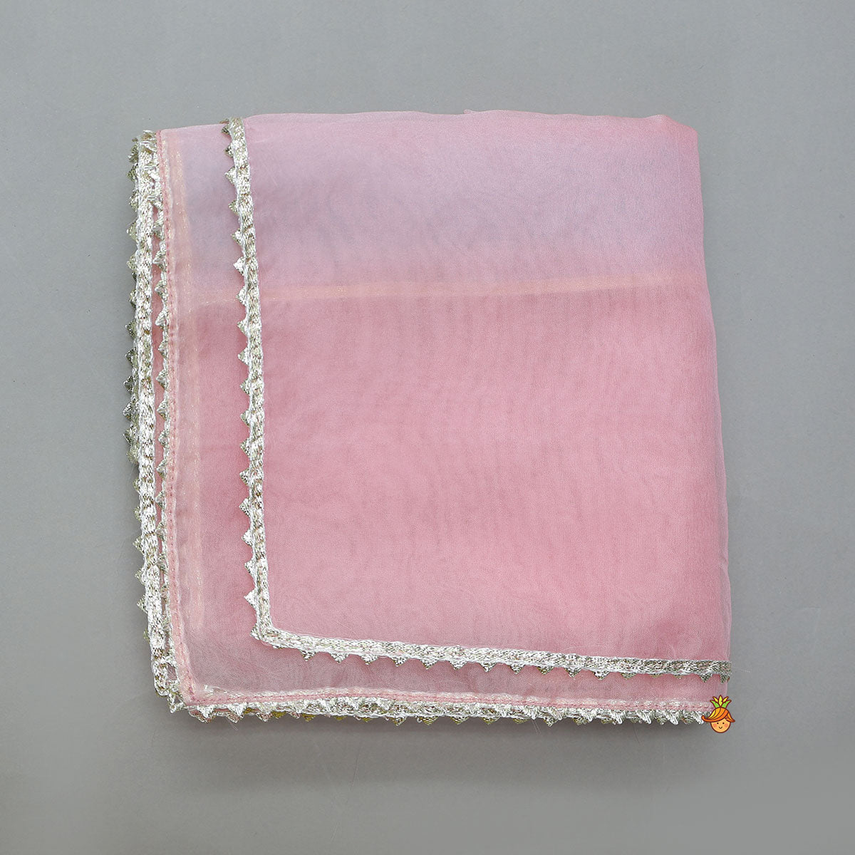 Elegant Strappy Top With Embellished Kurti And Ruffled Sharara With Dupatta