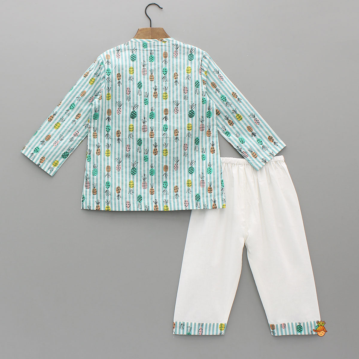 Fruit And Stripe Printed Sleepwear