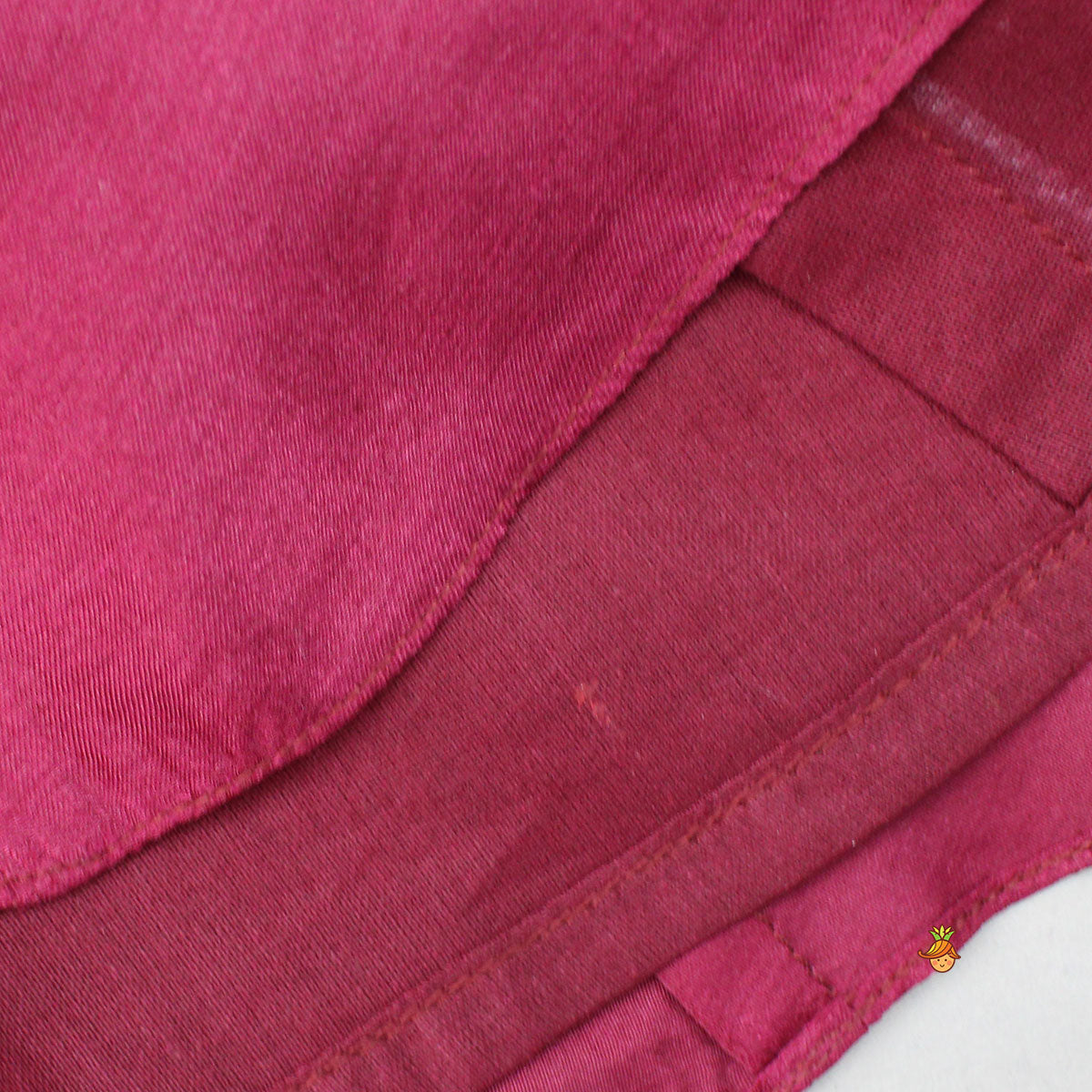 Faux Jacket Style Yoke Embroidered Kurti With Tulip Style Dhoti