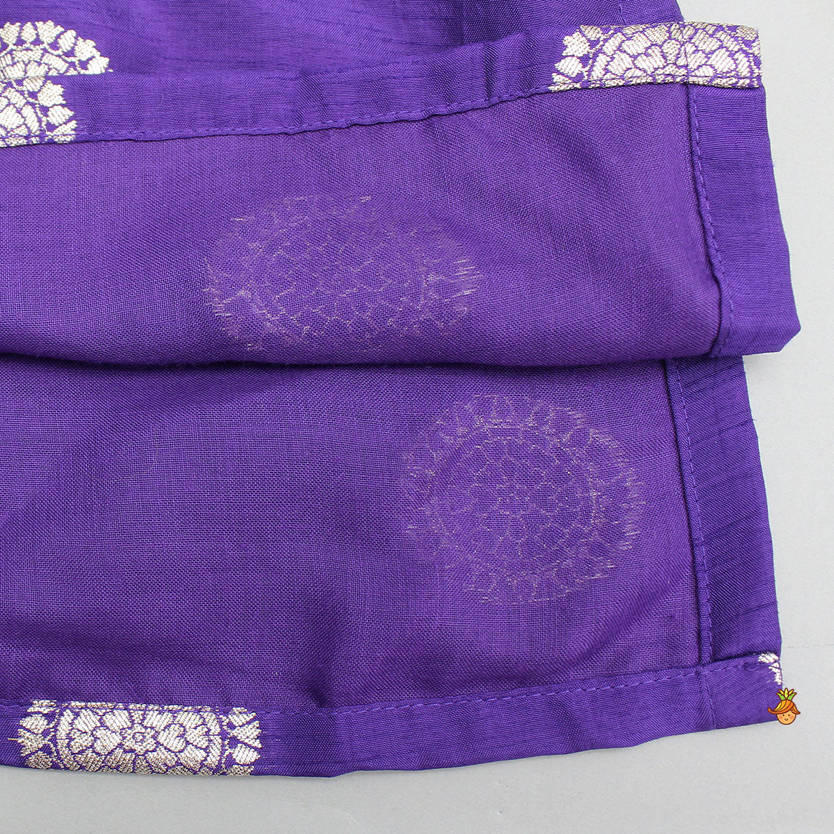 Festive Silk Kurta With Pyjama