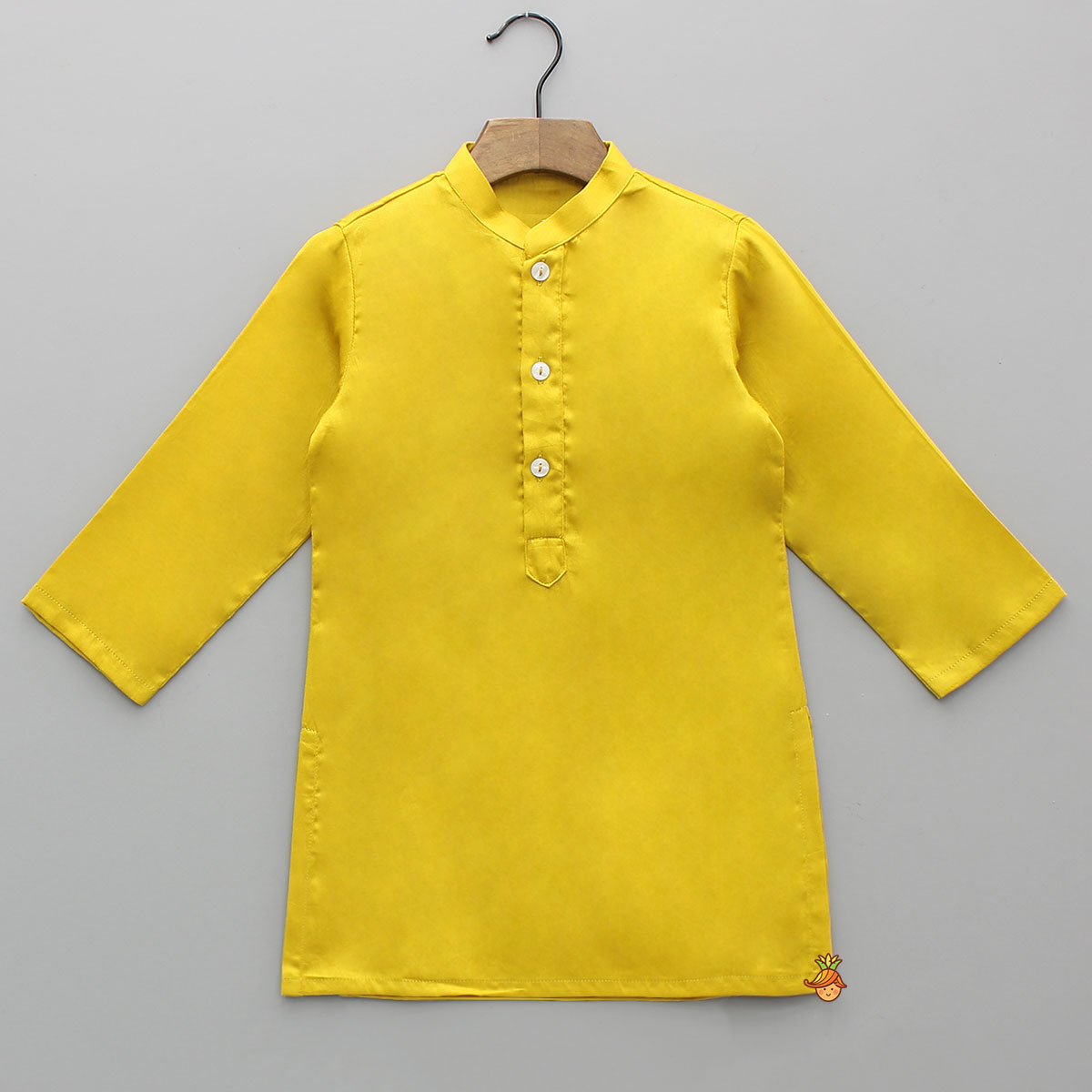 Ethnic Kurta With Pocket Detail Printed Jacket And Pyjama