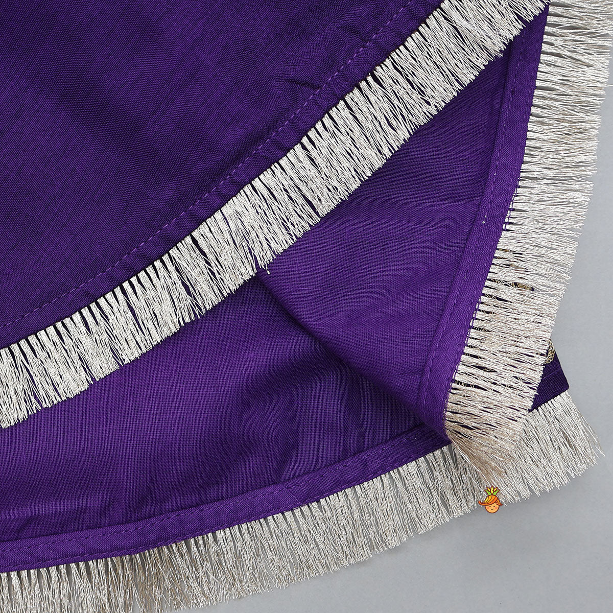 Sequin Embroidered Pleat Detailed Kurti With Sharara And Dupatta