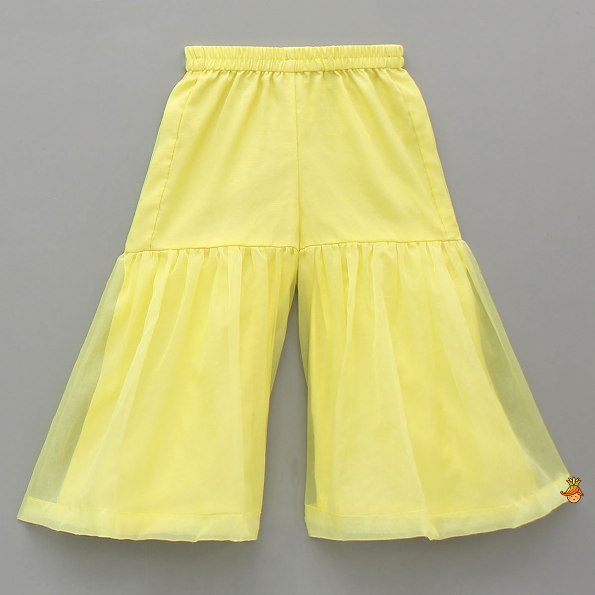 Gorgeous Organza Bow Top And Sharara