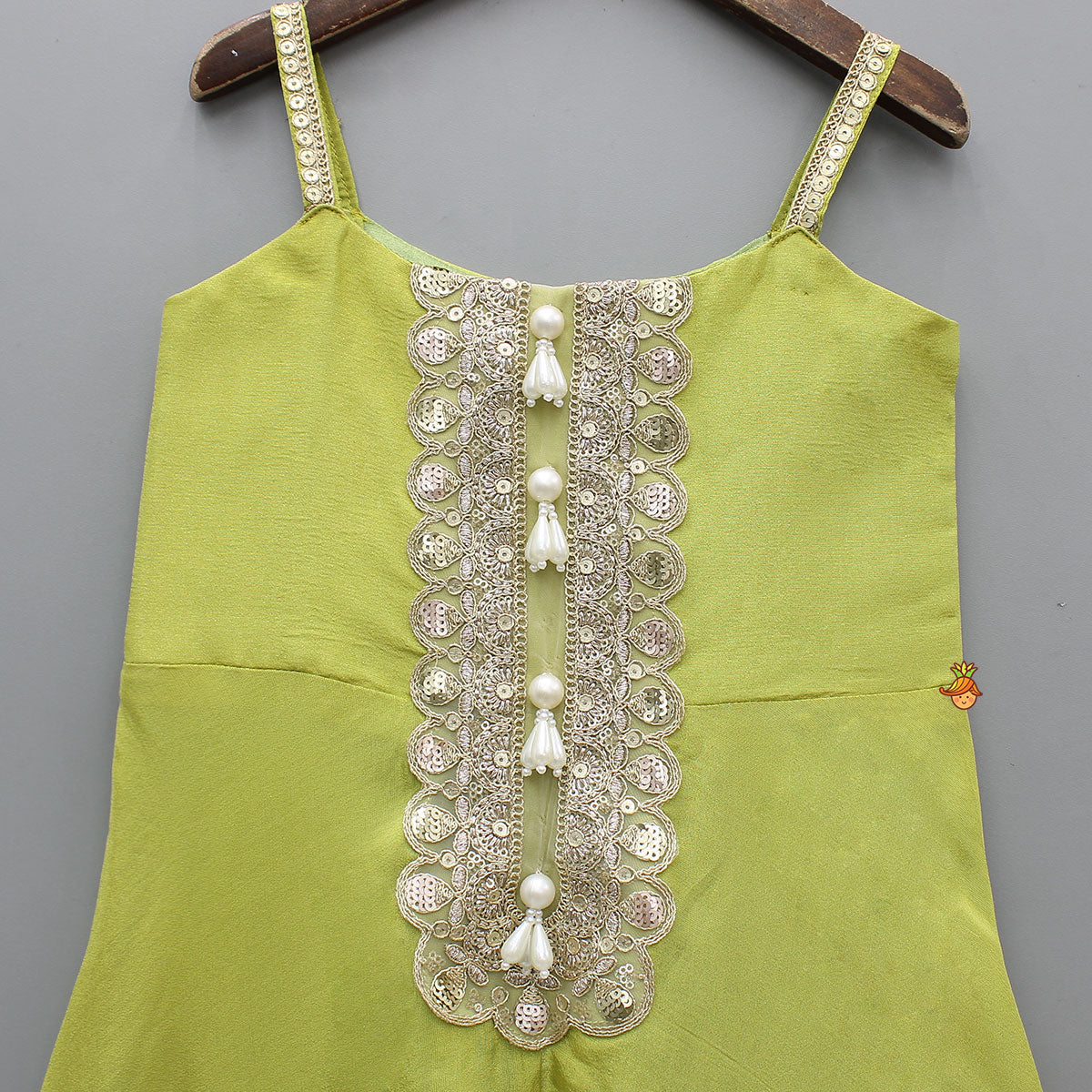 Ethnic Jumpsuit With Matching Sling Bag