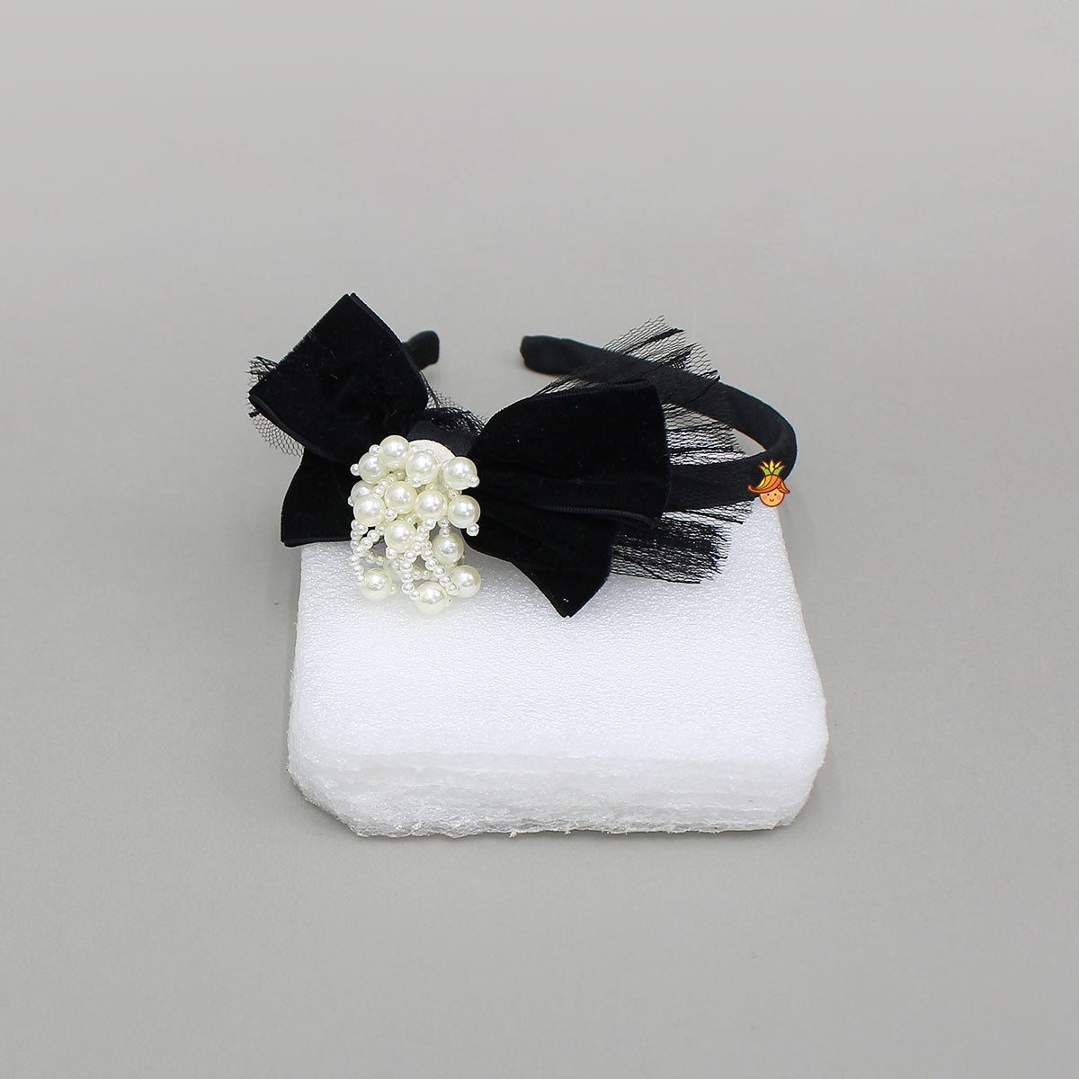 Elegant Bow Net Hair Band