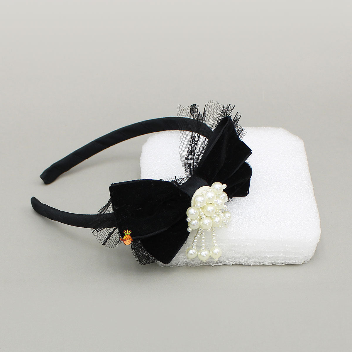 Elegant Bow Net Hair Band