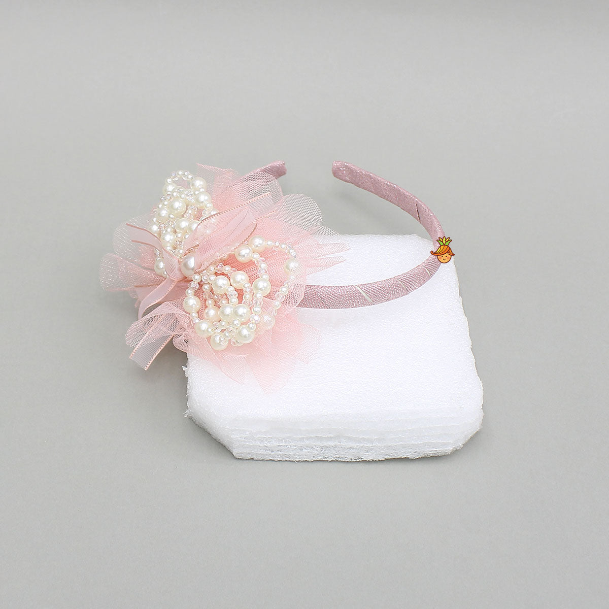 Fancy Hair Band Embellished With Net