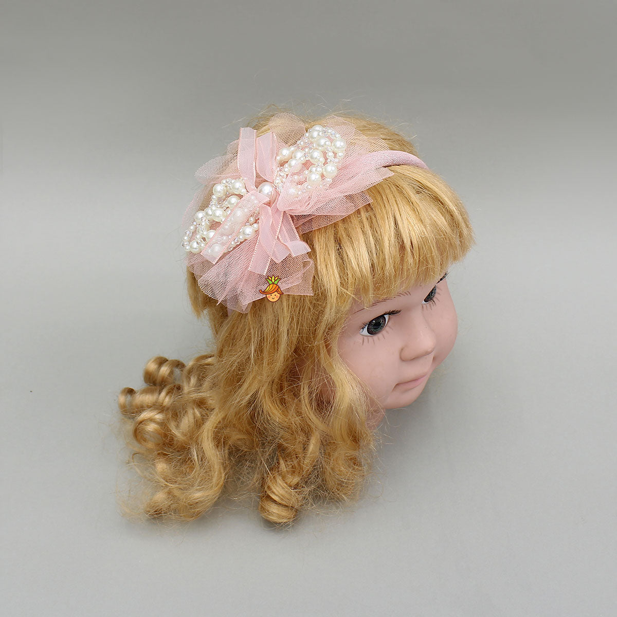 Fancy Hair Band Embellished With Net