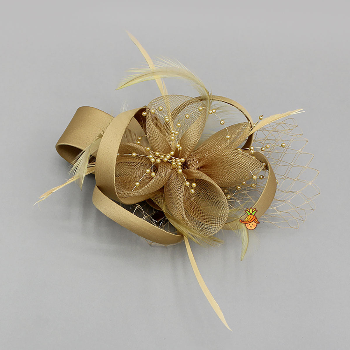 Fancy Net Twisted Hair Clip